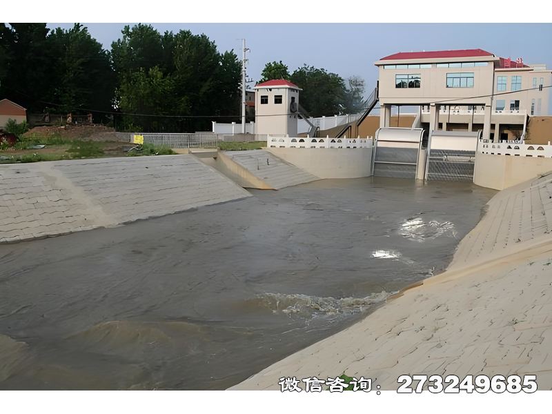 长武县泵站防洪闸