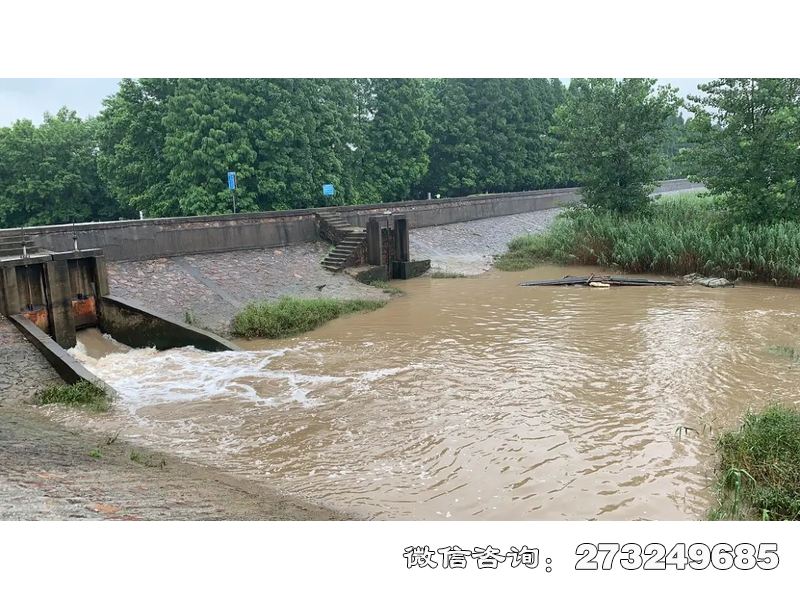 临沭县堤坝排涝闸