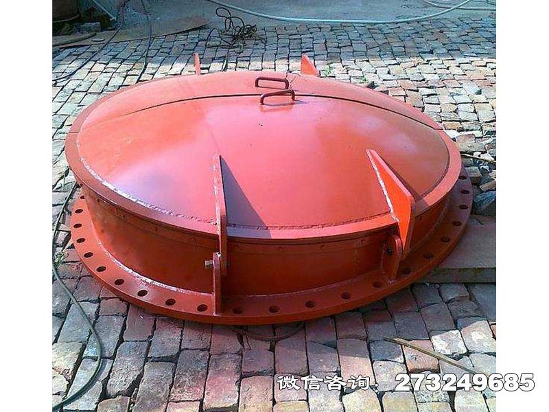 常山县河道处钢制防淤拍门