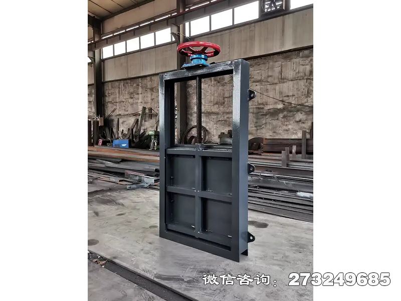 常山县手动钢制水闸门