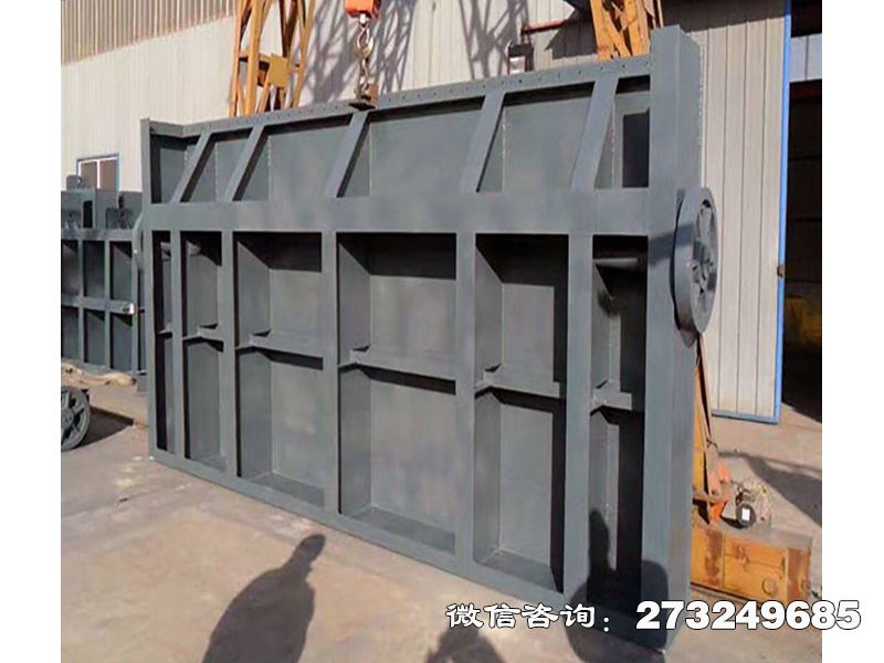 常山县泵站钢制排涝闸门