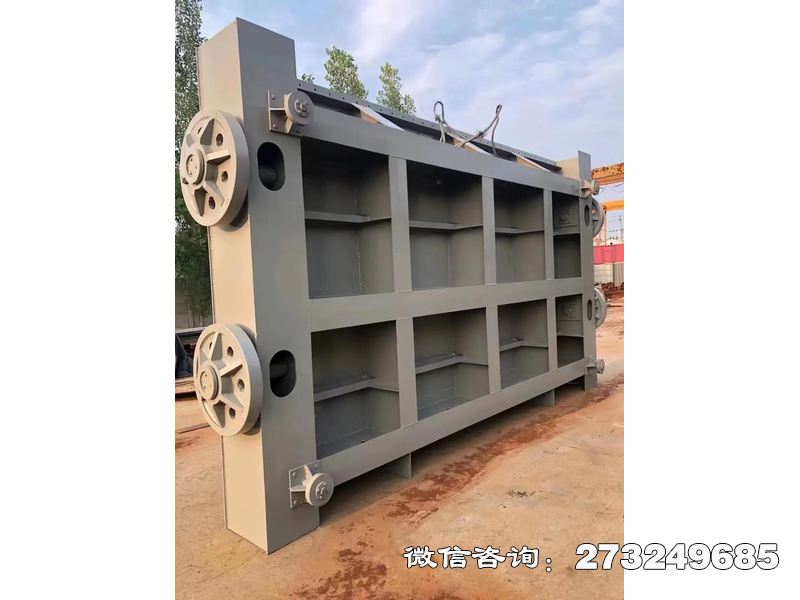 长武县干渠钢制分水闸门