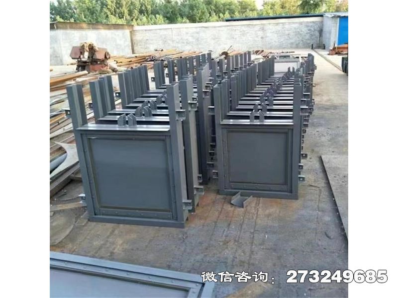 常山县山洪排洪钢制闸门