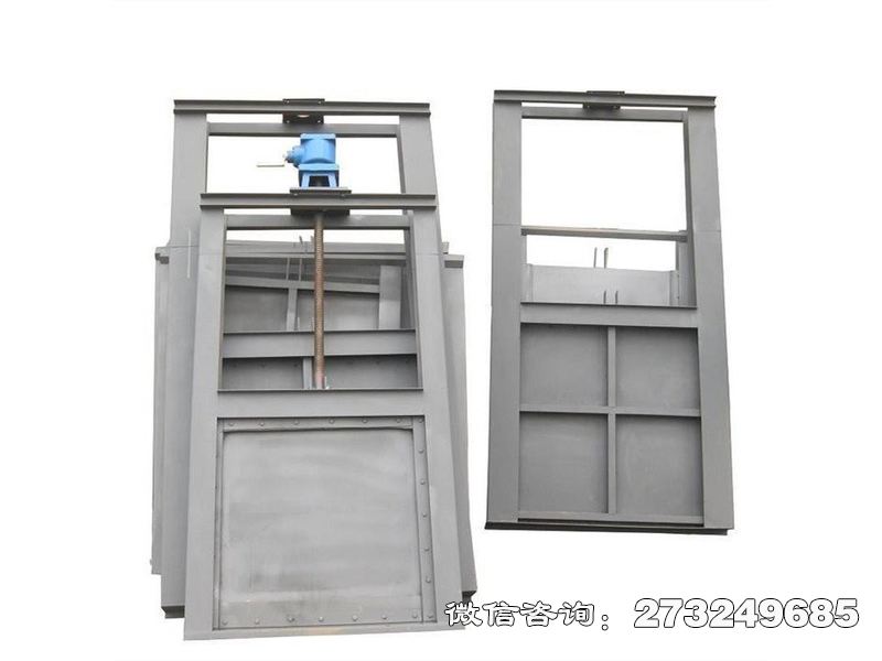 常山县景观水系钢制闸门