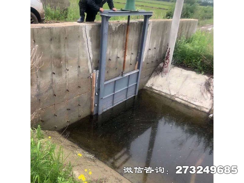 常山县节制钢制渠道闸门
