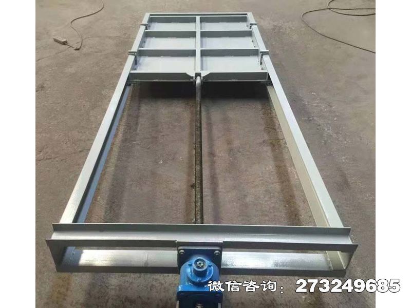 常山县水务局防洪机闸一体闸门