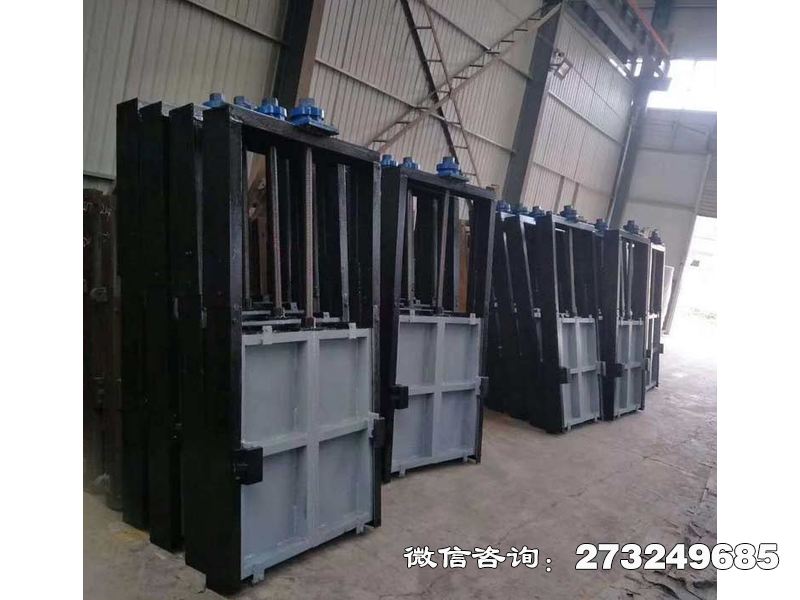 常山县水利局排涝机闸一体闸门