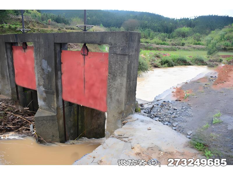 长武县支渠分水闸