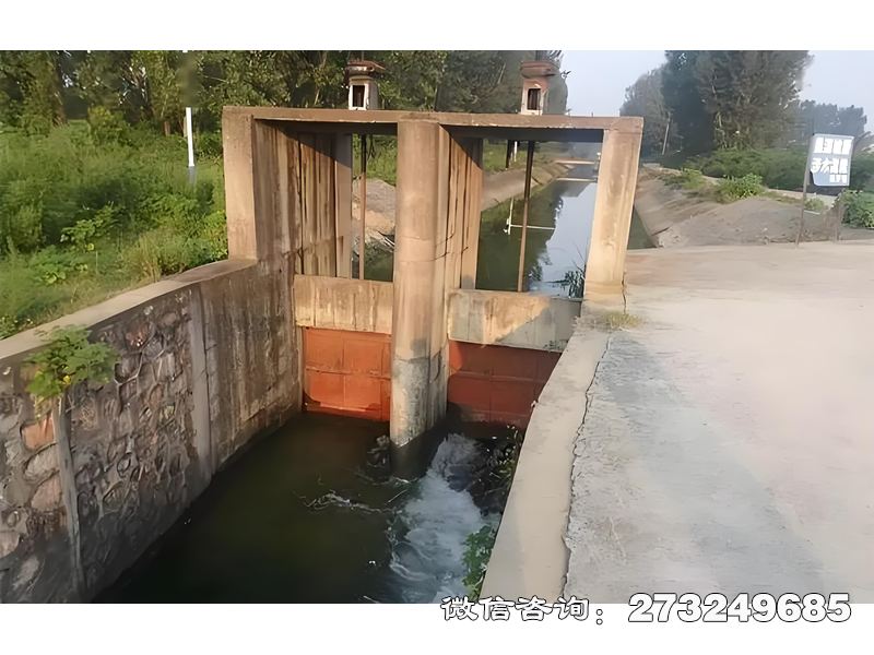 临沭县水渠溢流闸