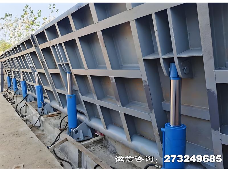 黄平县人工瀑布钢坝