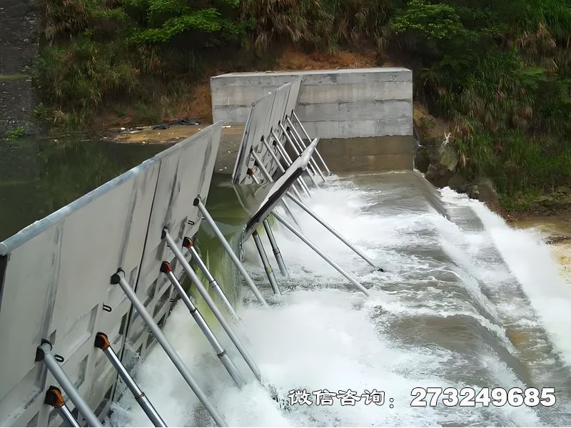 长武县排涝站景观坝