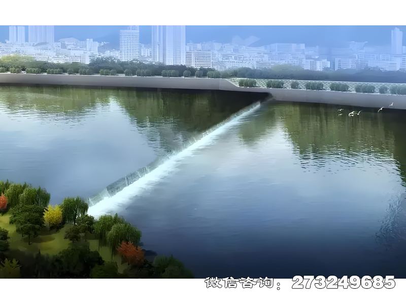 常山县湖泊生态调控坝