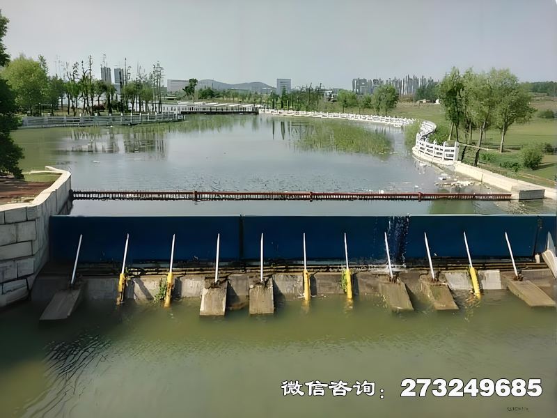 常山县城市景观瀑布坝