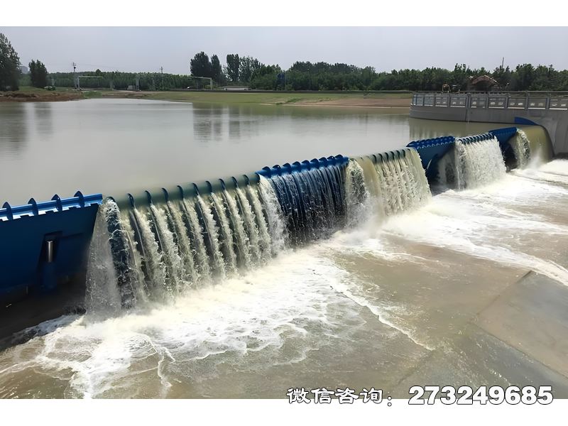 长武县城市河道景观灯光坝