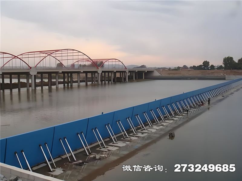 长武县灌区渠道节制坝