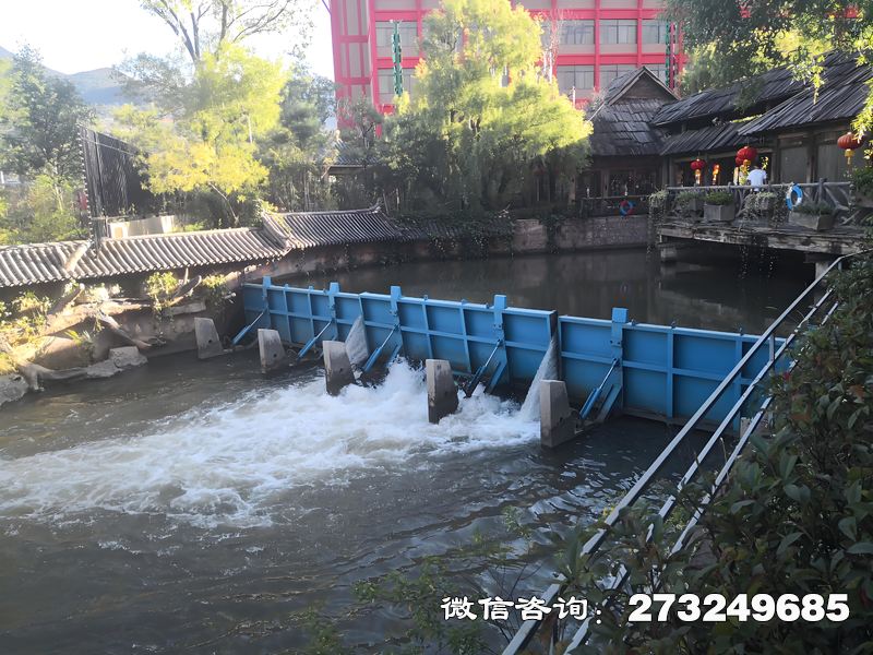 长武县调水工程分水坝