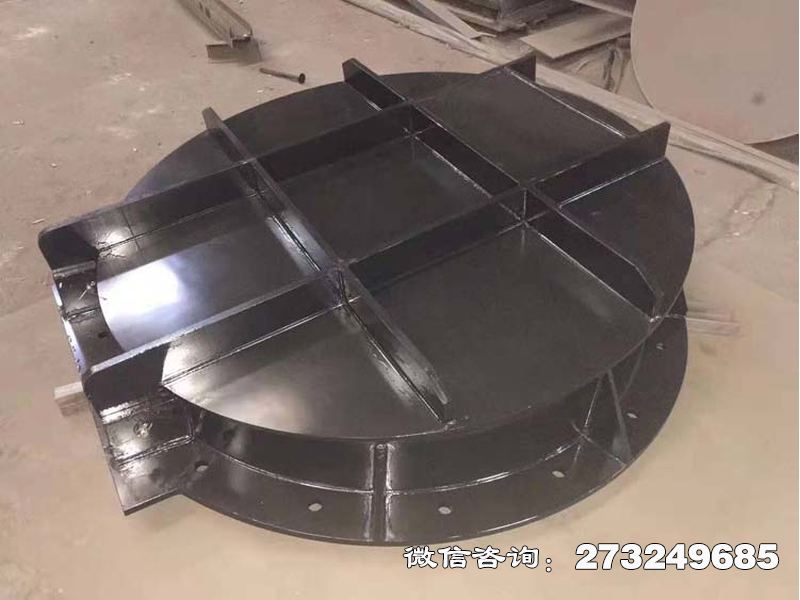 铸铁圆形抗震拍门