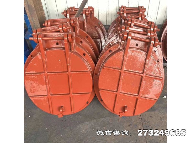 铸铁圆形抗冲击拍门