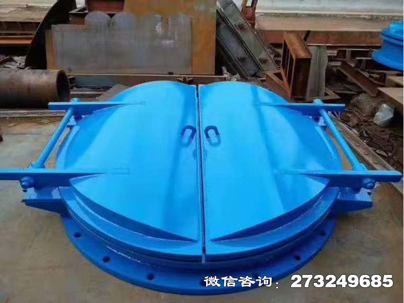 常山县铸铁圆形渠道拍门