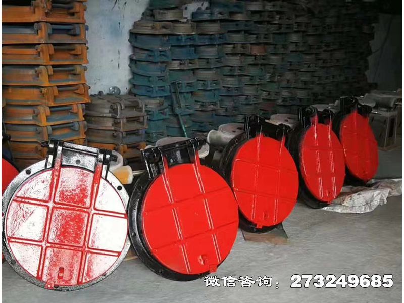 铸铁圆形水电站拍门