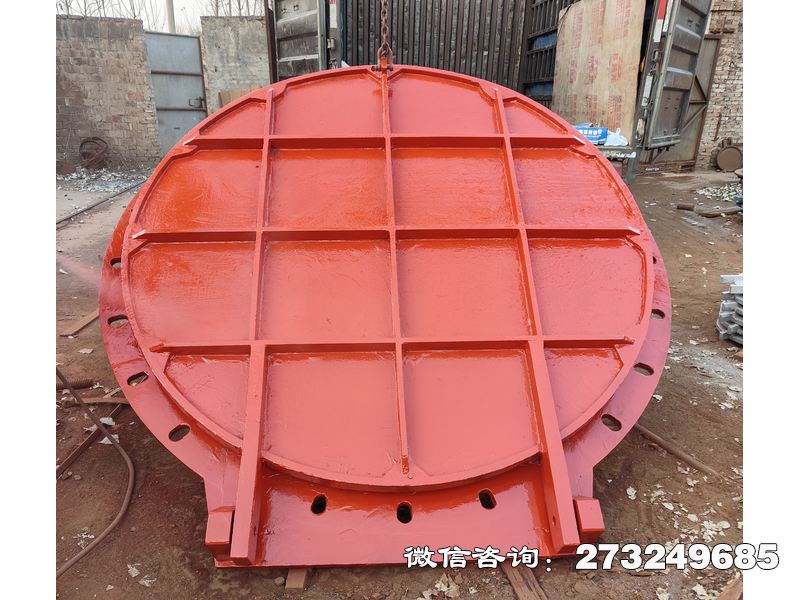 长武县铸铁圆形污水提升泵站拍门