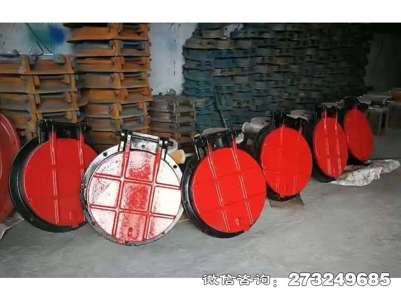 长武县铸铁圆形调节水位拍门