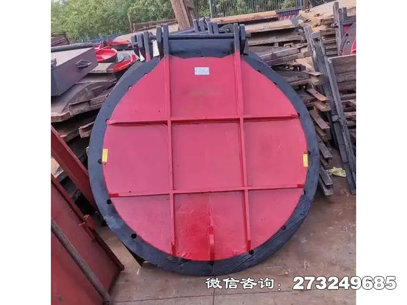 长武县铸铁圆型止回拍门