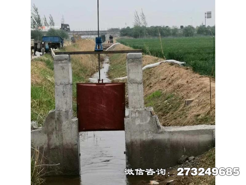 吴桥小渠道铸铁闸门