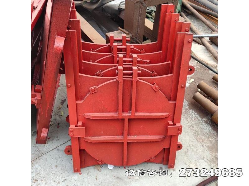 常山县水站铸铁圆形止水门